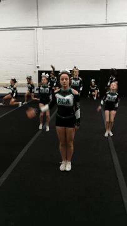 Team Apollo cheerleading routine