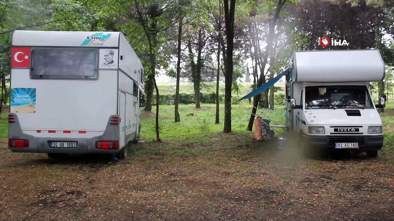 Karavan severler Ordu'da buluştu