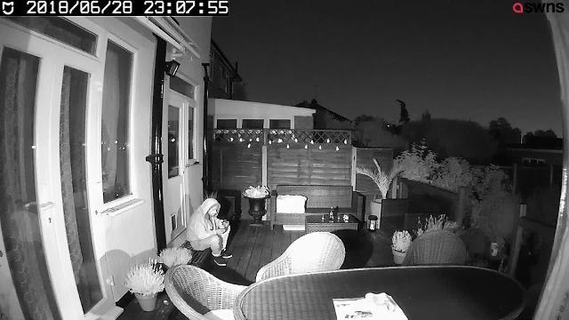Luton burglar captured eating ice cream on CCTV