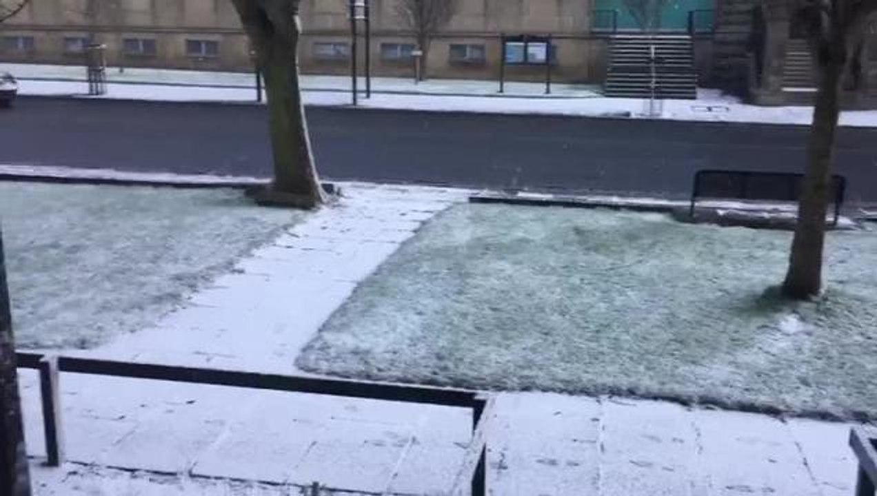 Snow in South Shields