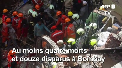 Bombay: un bâtiment effondré durant la mousson, au moins 4 morts