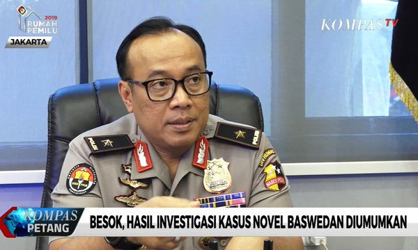 Besok, Hasil Investigasi Kasus Novel Baswedan Diumumkan