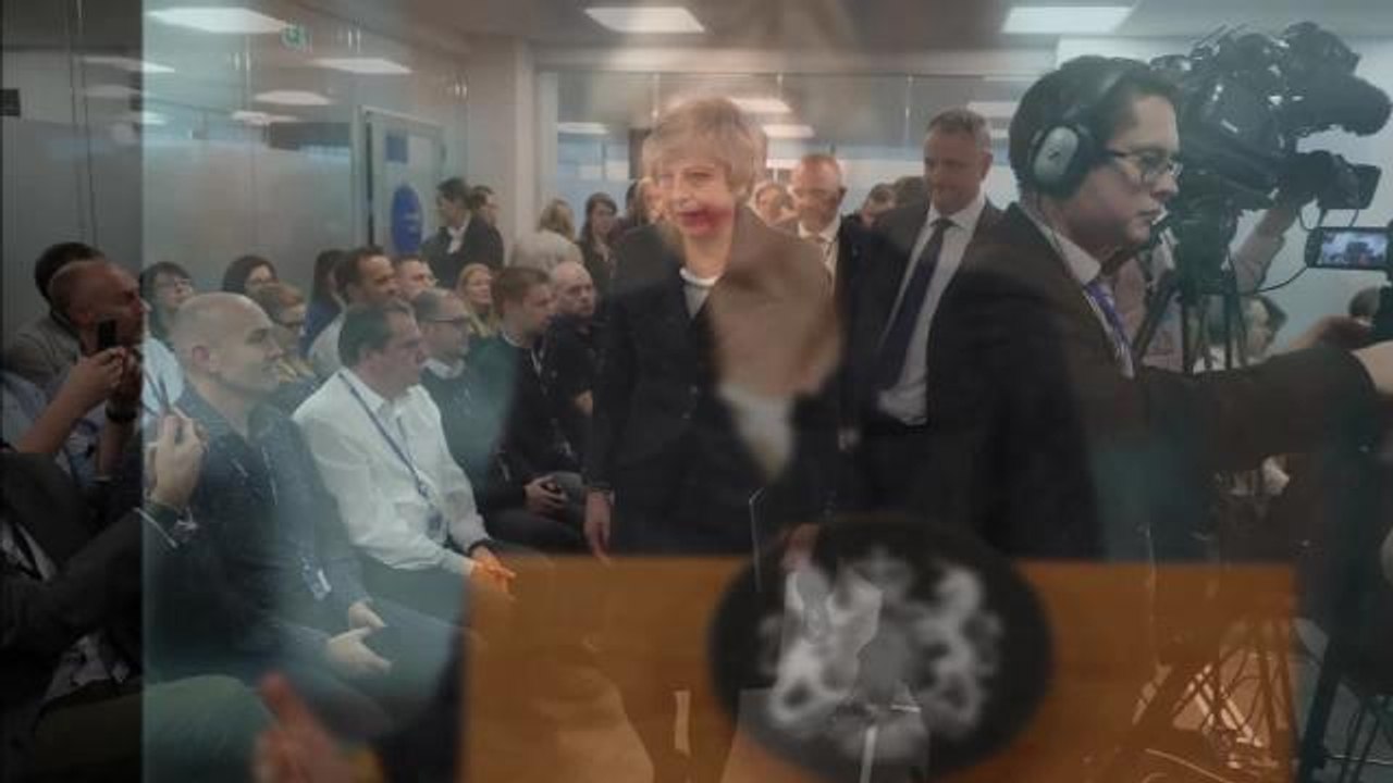 Theresa May in N.I.