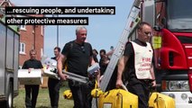 How firefighters respond to an emergency