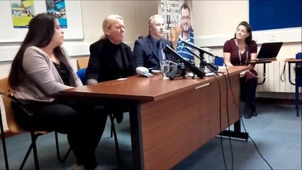 Nikki Allan reinvestigation press conference