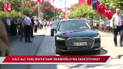 Vali Yerlikaya’dan İmamoğlu’na iadeiziyaret