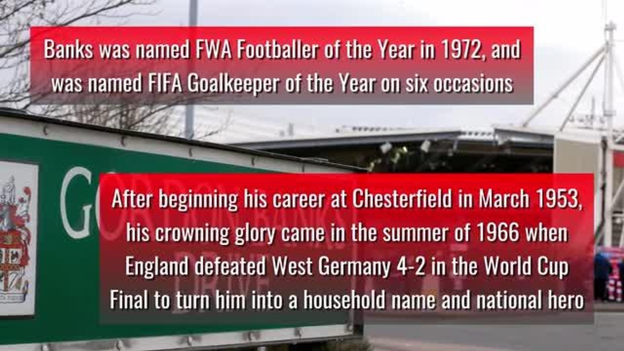 Gordon Banks dies