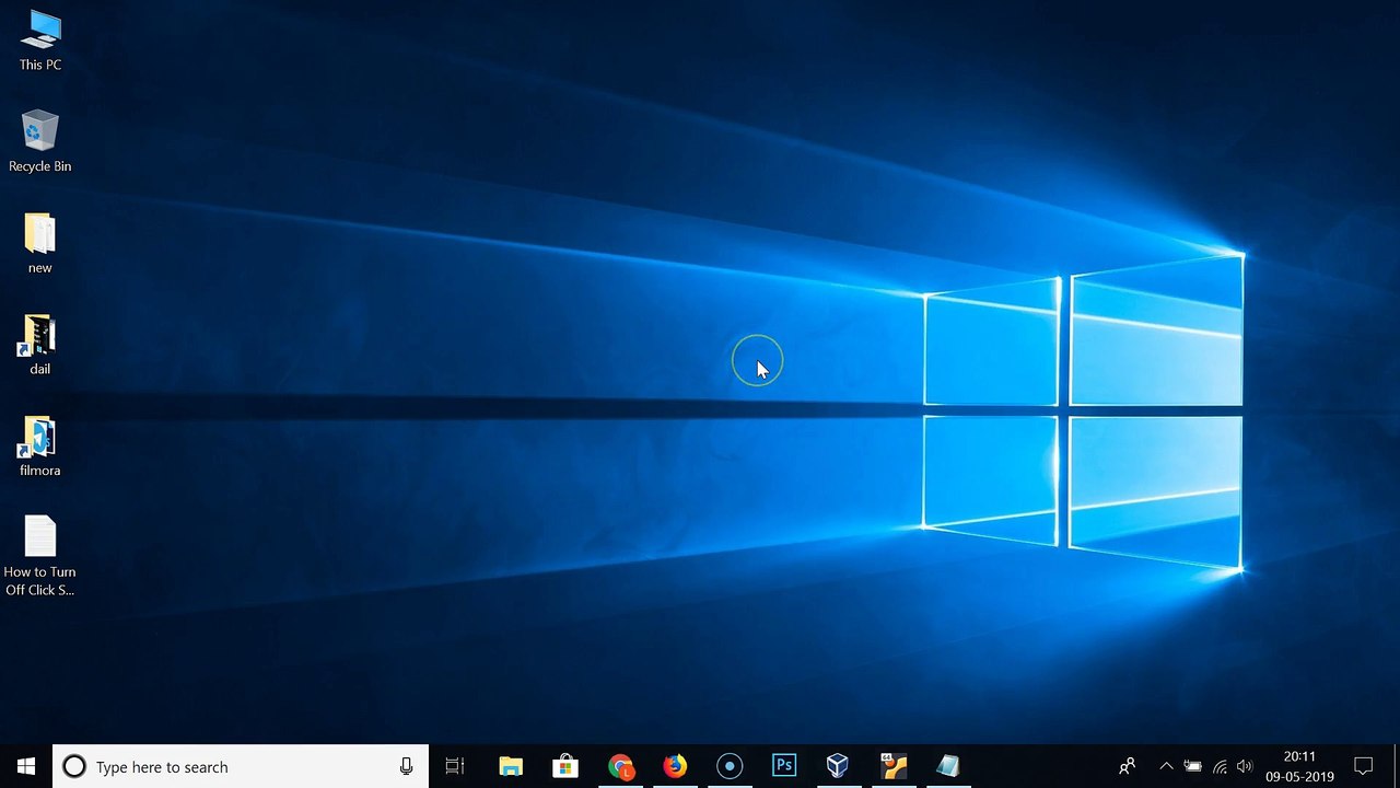 How to Turn Off Click Sound for On-Screen Keyboard on Windows 10?