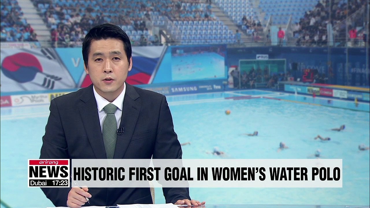 S. Korean women’s water polo team scores historic first goal at FINA World Championship