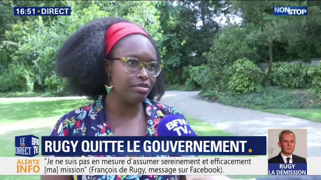 Démission de François de Rugy: pour Sibeth Ndiaye, c'est une décision personnelle