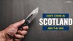 Knife Crime in Scotland and VRU