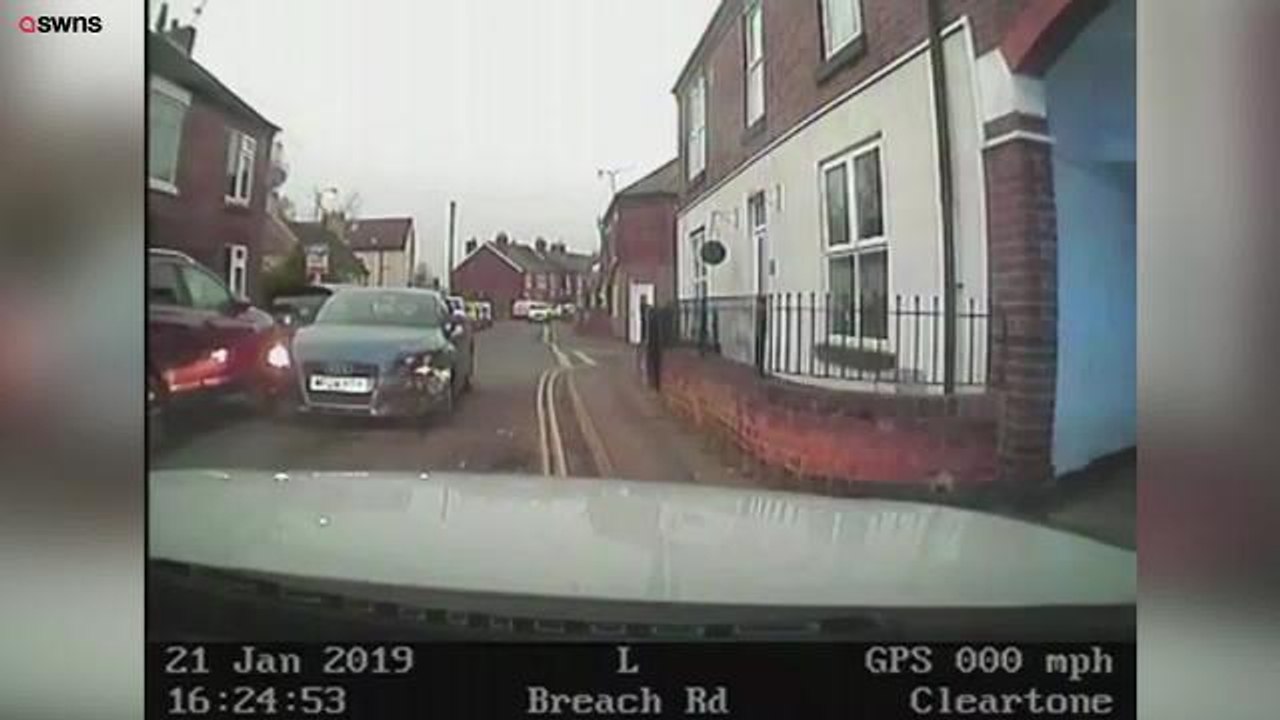 100 mph chase through Derbys and Notts in stole...