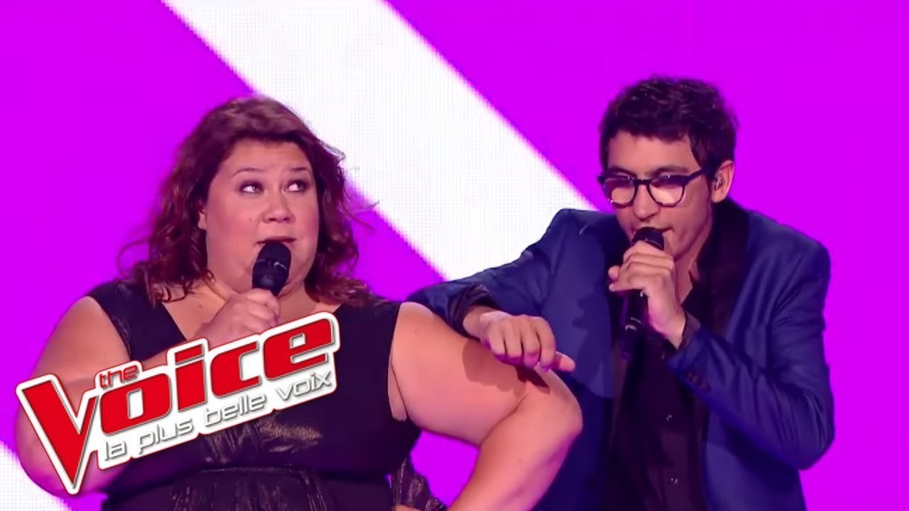 Comic Strip -  S. Gainsbourg & B. Bardot | Vincent Vinel et Audrey | The Voice France 2017