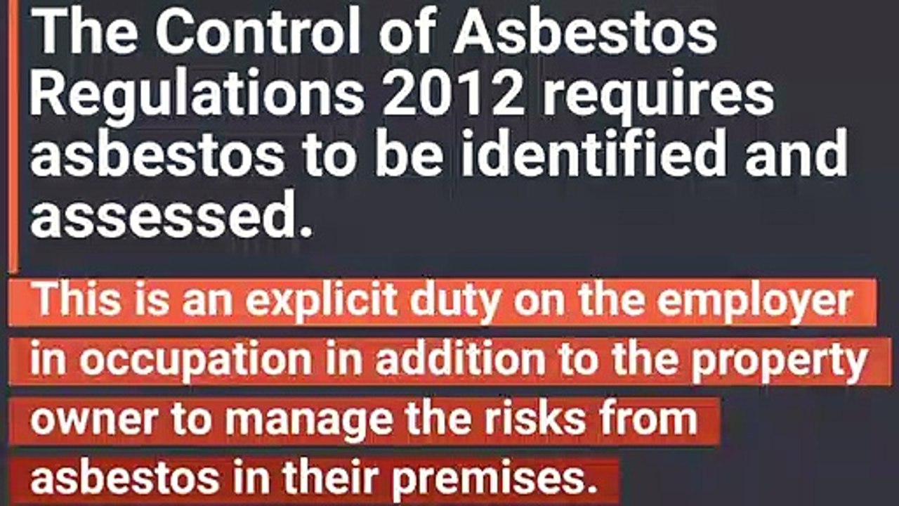 Asbestos Management Survey