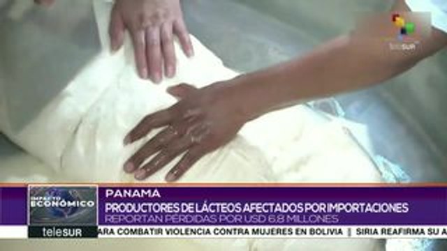 Productores lácteos de Panamá afectados por importaciones