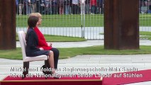 Merkel sitzt erneut bei offiziellem Termin