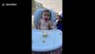 US baby gets brain freeze for the first time on her birthday
