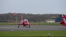 Red Arrows arrive