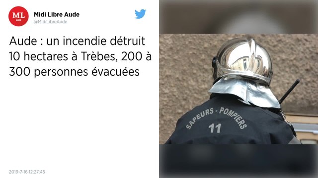 Aude : Un nouvel incendie provoque l’évacuation de 300 personnes