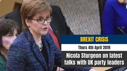 Nicola Sturgeon Brexit talks UK leaders