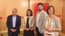 Lastra (PSOE) se reúne con Rufián (ERC)