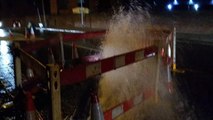 Watch: Yorkshire Water work through the night to seal burst water main off Kirkstall Road