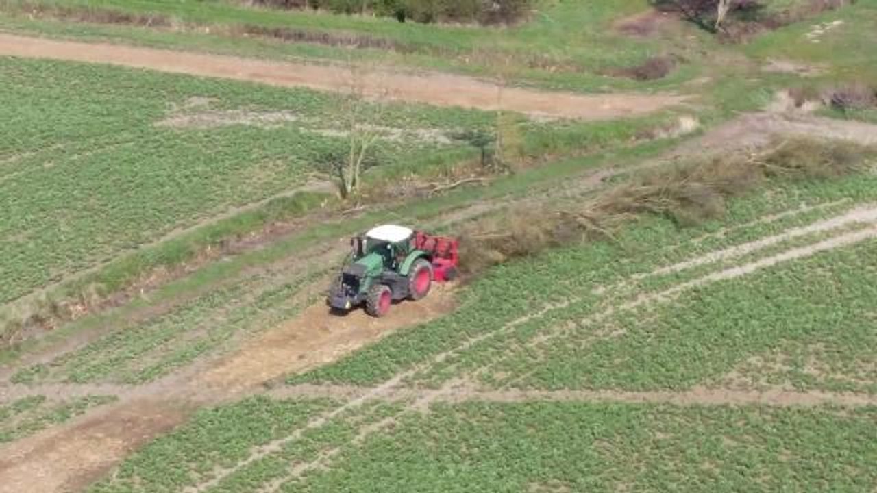 Video of hedgerow clearance in operation