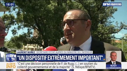 Finale de la CAN: "Tout sera fait pour contenir les troubles à l'ordre public", assure Laurent Nuñez