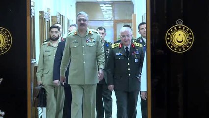 Akar Pakistan Genelkurmay Başkanı'nı kabul etti