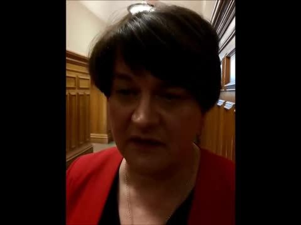DUP leader Arlene Foster