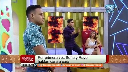 Sofia y Rayo frente a frente luego de su ruptura