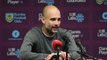 Manchester City boss Guardiola happy to win at Burnley despite dry pitch