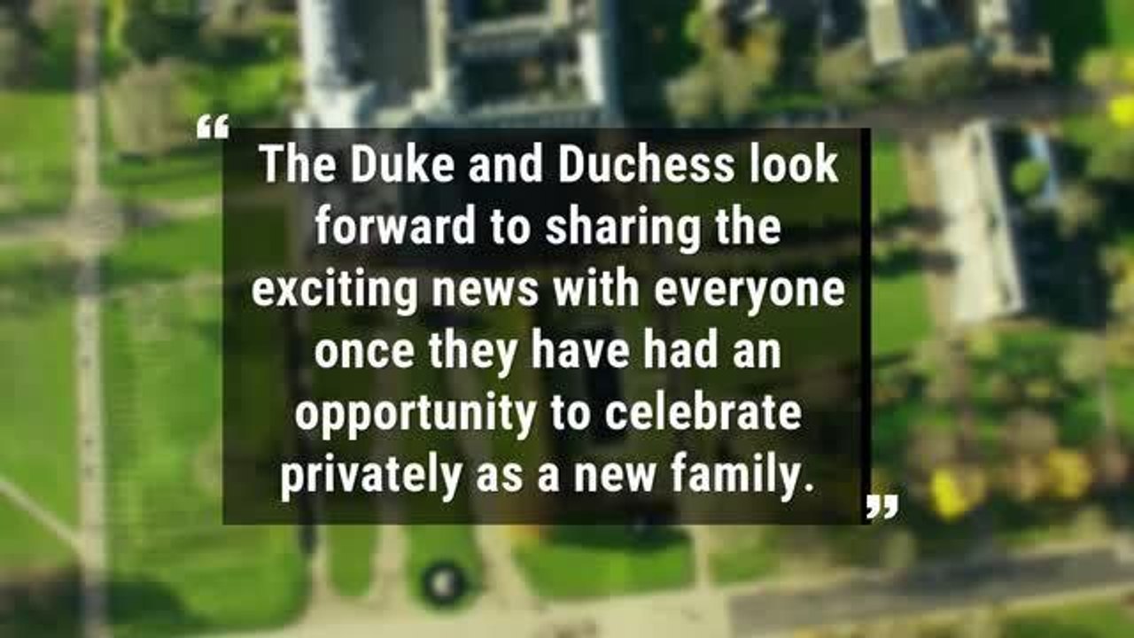 Meghan Markle baby overview video