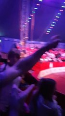 The Geek, the nerdy clown had audiences in stitches