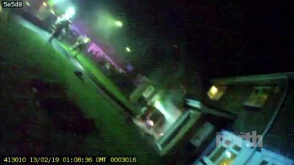 Bodycam footage of the fire