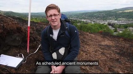Ilkley Moor fire archeology
