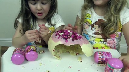 Princesa Disney - Gigante ovo Surpresa de Chocolate