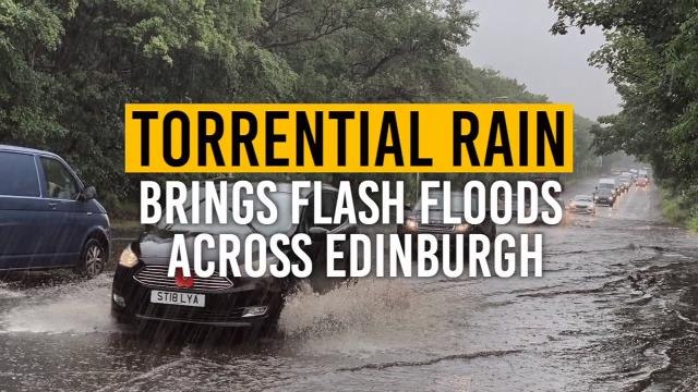 Edinburgh Flash Flooding