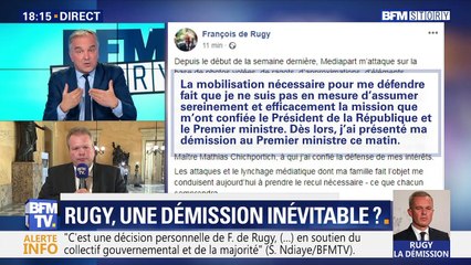 Jean-Baptiste Moreau: "À titre personnel, je regrette sa démission"