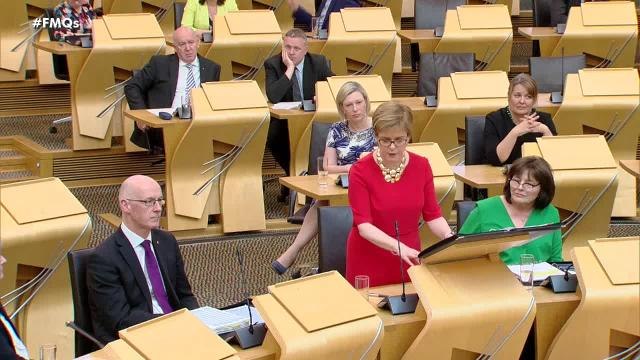 FMQs 27-6-19 Elaine Smith vs Nicola Sturgeon