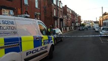 A man has been seriously injured after being hit with a machete in Armley, Leeds.