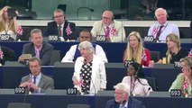 @darrengrimes - Ann Widdecombe giving them what for in the European Parliament is one of the best things I've seen all year. Tears into the EU Project and @guyverhofstadt