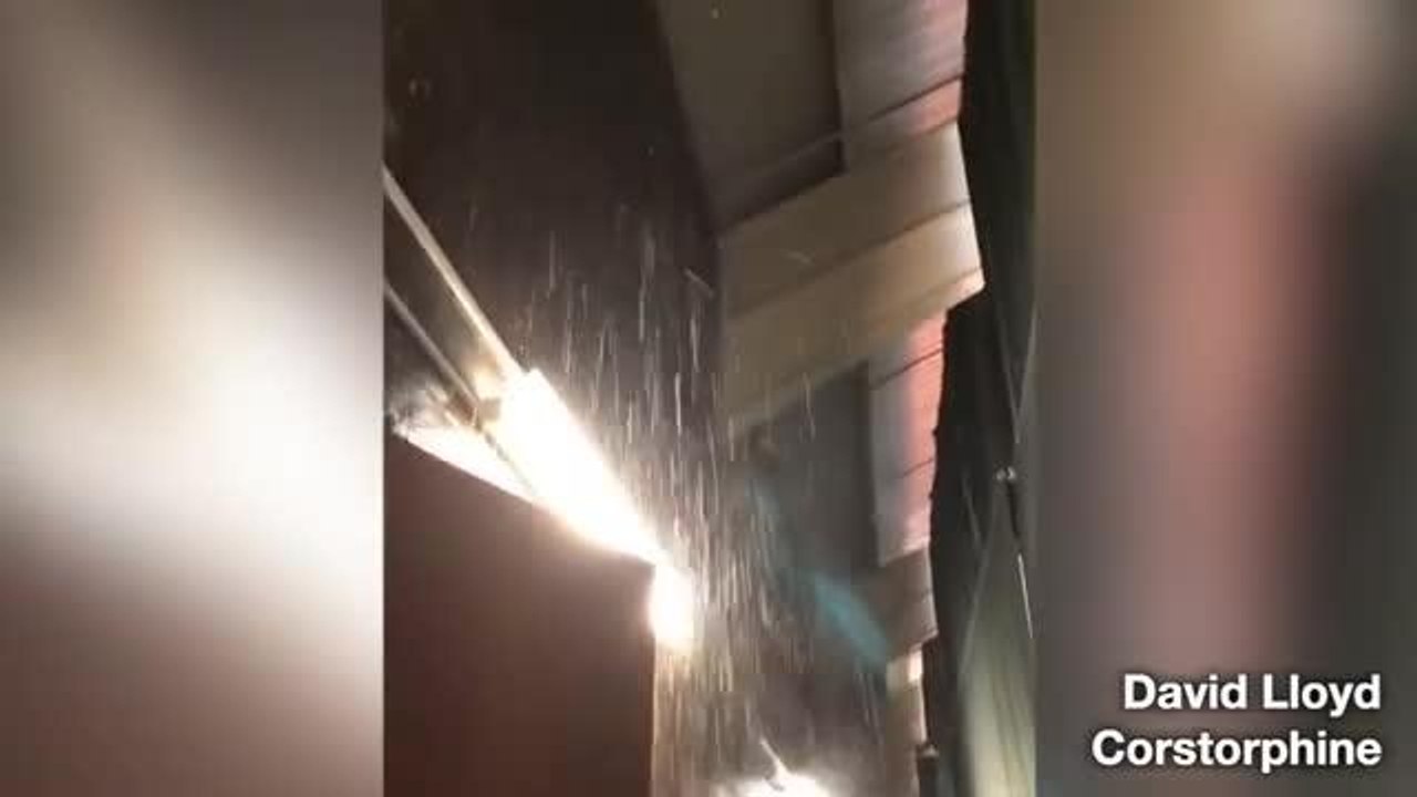 Edinburgh flash floods