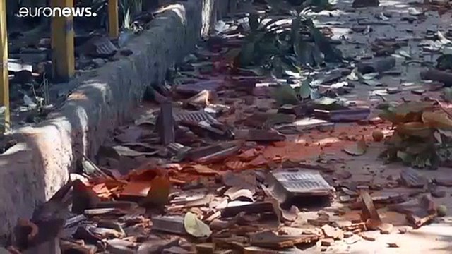 شاهد: إندونيسيا تواجه سلسلة من الزلازل ألحقت أضرارا جسيمة بالبنايات