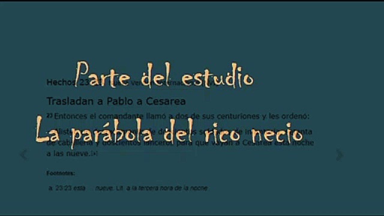 LA FIGURA DE LA MEDIA NOCHE EN LA BIBLIA