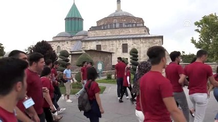 Şehit ve gazi çocukları Konya'yı ziyaret etti
