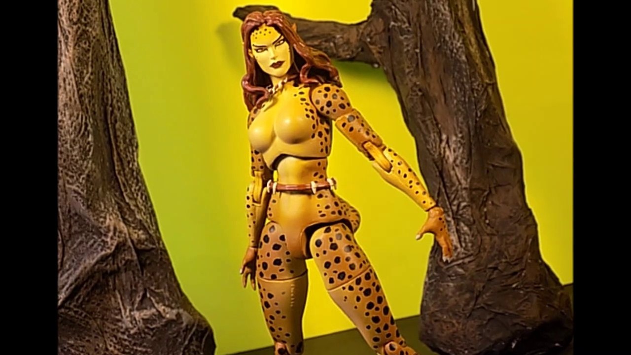 DC COLLECTIBLES/ESSENTIALS CHEETAH ACTION FIGURE SHOWCASE