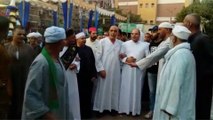 إنشاد ديني وتحطيب ولقمة القاضي في مولد سيدي الفرغل بأسيوط
