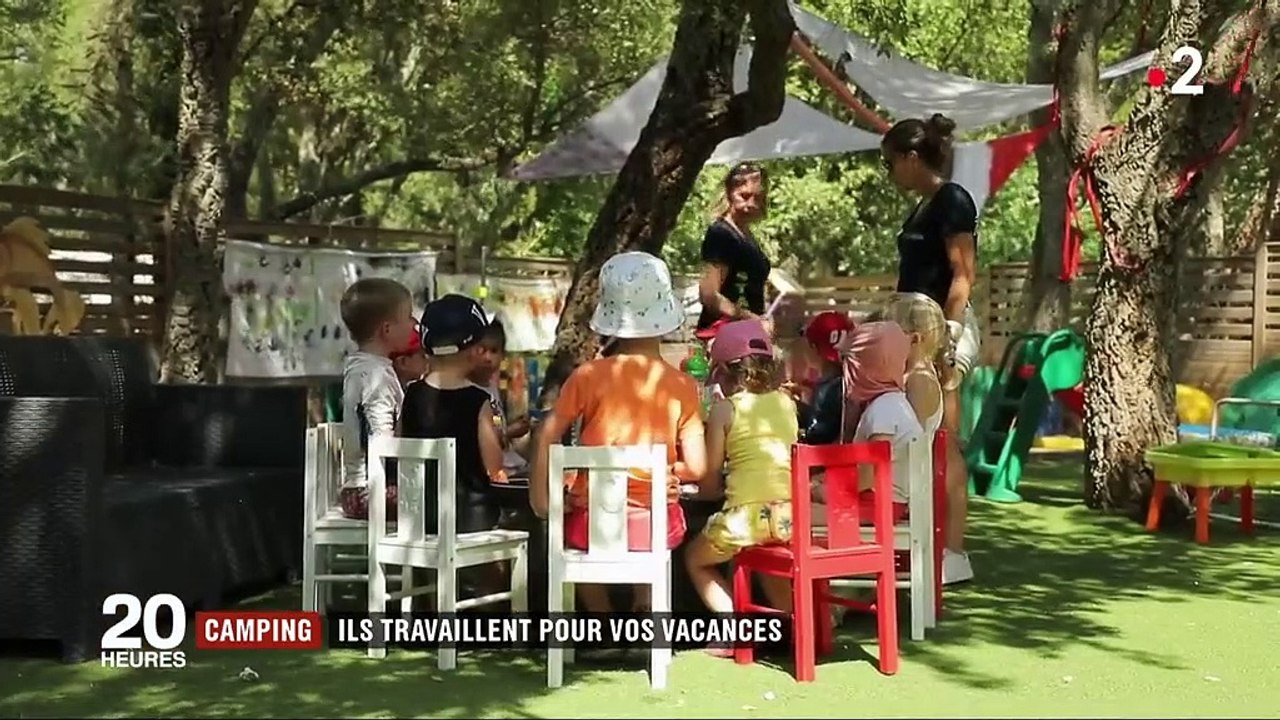 Camping : les saisonniers travaillent pendant les vacances