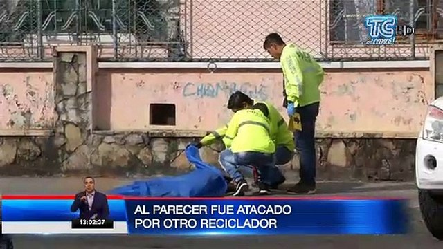 Reciclador fue asesinado con un arma blanca en el centro de Guayaquil